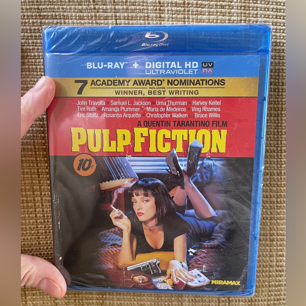 Unopened Pulp Fiction Blu-ray HD DVD